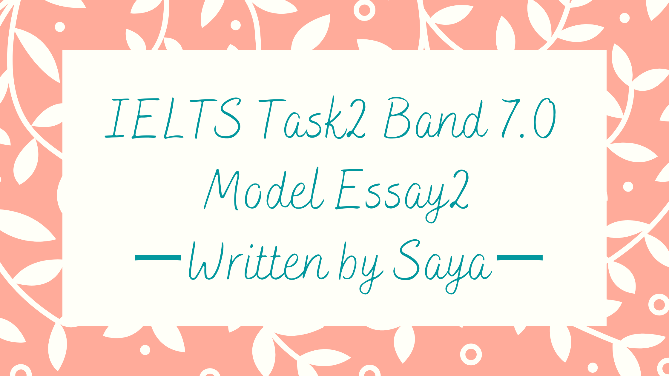 IELTS model2